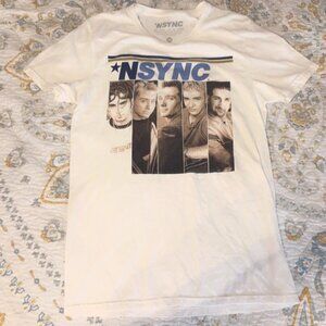 NSYNC graphic Band T-shirt Womens Size Small y2k vintage retro